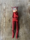 Vintage 1968 Kamar Winking Red Devil Elf Knee Hugger Pixie Doll Japan