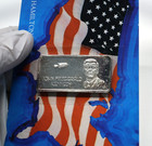 1974 John Fitzgerald Kennedy Jfk Us Space Hamilton Mint 1oz 999 Fine Silver Bar