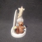 Vintage  1985 Willitts Porcelain Unicorn Figurine  Squirrel And Rainbow 