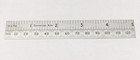 Brown   Sharpe Rule Conversion Tempered Steel Inch   Metric 599-313-529 Usa