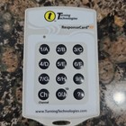 Turning Technologies Response Card Rf Lcd Rcrf-02 Programmable Clicker
