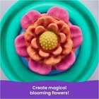 Squish Blooming Flower Neon Yellow Pink Play Kinetic Sand Pot Molds Sensory Art
