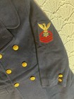 1960s Toddler Us Navy Chief Fieldston Tailored Wool Double Breasted Pea Coat