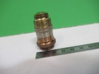 Antique Brass Objective Carl Zeiss 1903 Rare Iris Optics Microscope Part F3-b-19