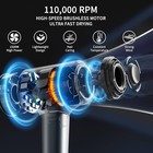 Negative Ionic Hair Dryer  110 000rpm High Speed Blow Dryer  Travel Hair Dryer
