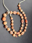 Rare Genuine Ancient Near Eastern Etched Carnelian Bead Over 2000 Years Old
