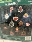 Nos Bucilla Gallery Of Stitches Jeweled Ornaments Kit 32218 Felt Tiny Treasures