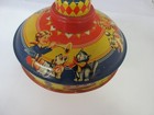 Vintage  Spinning Tin Top  West   Germany  8  1 2   Toy Top Works 334-
