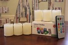 Ecogecko Indoor outdoor Remote Controlled Color Changing Votive Candlest