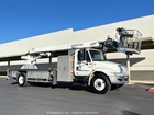 2004 International 4300 Manitex Skycrane 75  Boom 18  Flatbed Truck Pto Bidadoo