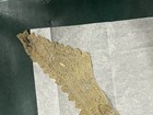 Antique Brussels Point De Gaze Lace Collar As Is Rare Large