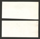 El Salvador 1 Colon 1957  P-93p Proof  uniface Pair   Original Unc -  Offset 