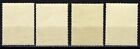 Indonesia Stamp Set Unlisted Variation  Or Sc 62-65 Upu Anniversary 1949 Mint