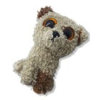 Ty Beanie Boos - Rootbeer 6  Curly Wire Hair Terrier Dog Baby 2014 Plush  Eyes