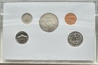 1965 No Mint Mark Collection 5 Coin Set - Half Dollar Quarter Nickel Dime Penny