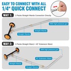 16 Inch Undercarriage Pressure Washer Attachment  2 In 1 Power 16 Inches