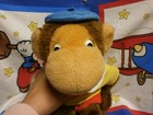 1977 Eden Toys Babar Zephir The Monkey 18    Plush Stuffed Animal Vintage