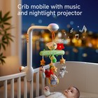 Crib Mobile Music Lights Rotation Starlight Projection Remote Control Tumama