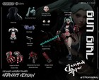 Romankey Studio Cyberpunk Rebecca 1 12 Scale Pvc Action Figure Model Anime