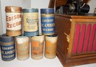 Antique 1915 Edison Amberola 30 Windup Cylinder Phonograph Usa W 8 Cylinders