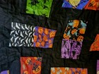 Homemade Quilt  47  X  65        Halloween 