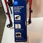 Medline Mds86825slr Freedom Ultralight Rollator Burgundy 250 Lbs Max Capacity