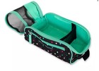 Creative Memories Rainbow Dots Memory Mate Case  Perfect Grab   Go Storage 