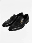 Men s Handmade Leather Shoes  Fashion Loafers  Black Formal Dress Shoes Men s