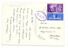 Morocco Agencies 1948 Tangier Ppc To Switzerland O a t  Mark