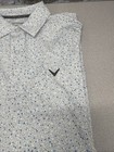 Nwt Callaway Polo Shirt Opti-dri Golf Mens Small Performance Bright White