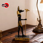 Egyptian Anubis Resin Statue Home Decor Figurine For Living Room   Bedroom