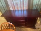 Baby Cache Heritage Collection Dresser Cherry 3 Drawer 1 Door Used
