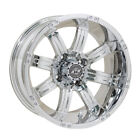 Set Of 4 Golf Cart 14 Inch Gtw Tempest Chrome Wheel With 3 4 Offset