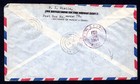 Oman 1964 Us Muscat Registered Air Mail Cover Multi-franked Tied