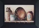 New --  shelf Life Too  Framed Print Wall Art Multi-color  10 h X 14 w