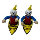 Lot Of 17 Jack In The Box Restaurant Jack Bendable Figures Toys 4  Vintage