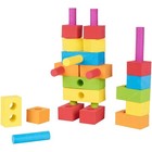 Foam Peg Building Blocks For Babies And Toddlers 100 Piece Educational Playset
