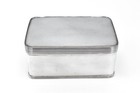 Antique Silver Plated Sandwich Box Tin Trinket Box 