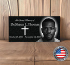 Grave Marker Personalized Pet Stone Memorial Granite Plaque Human Headstone