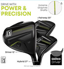 Pga Tour P1 Extreme 16 Piece Junior Golf Club Set
