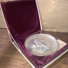 Sterling Silver Lincoln Mint Intaglio Unicorn Salvador Dali New 1971  218g
