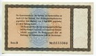 Germany 50 Reichsmark 1934 Konversionskasse Conversion Fund Note Aunc Series B