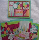 Stampin Up  Card Kit Happy Birthday Postage Collage Fun Picture Perfect Party