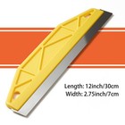 Qyueyue Painter s Trim Guard 12 Inch Paint Shield  Edge 12 Inches  Yellow