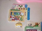 Leap Frog Little Touch Baby Leap Pad Learning Pink System 3 Books   Cartridges