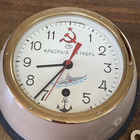 Russian Vostok Ship Clock Submarine Navy Cabin Antimagnetic Clock W key