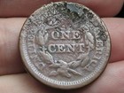 1851 Braided Hair Large Cent One Penny- Good Details