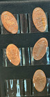 Disney Pressed Elongated Stretched Penny Lot Of 41 In 1st Edition Coin Album