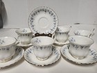 Mint Condition Vintage Royal Albert Memory Lane Bone China Teacups   Saucers 