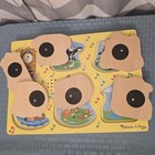 Melissa   Doug Wooden Rhymes 2 Sound Puzzle Musical Kids Toddlers